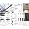 Подвесной комплект NOVOTECH KIT с 3-х метровым тросом NV-135116